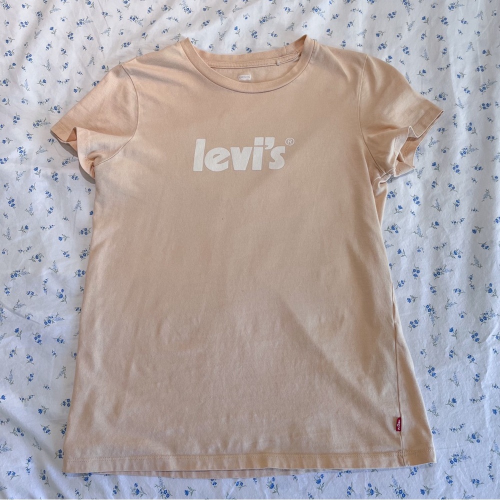 LEVI’S WOMEN peach top